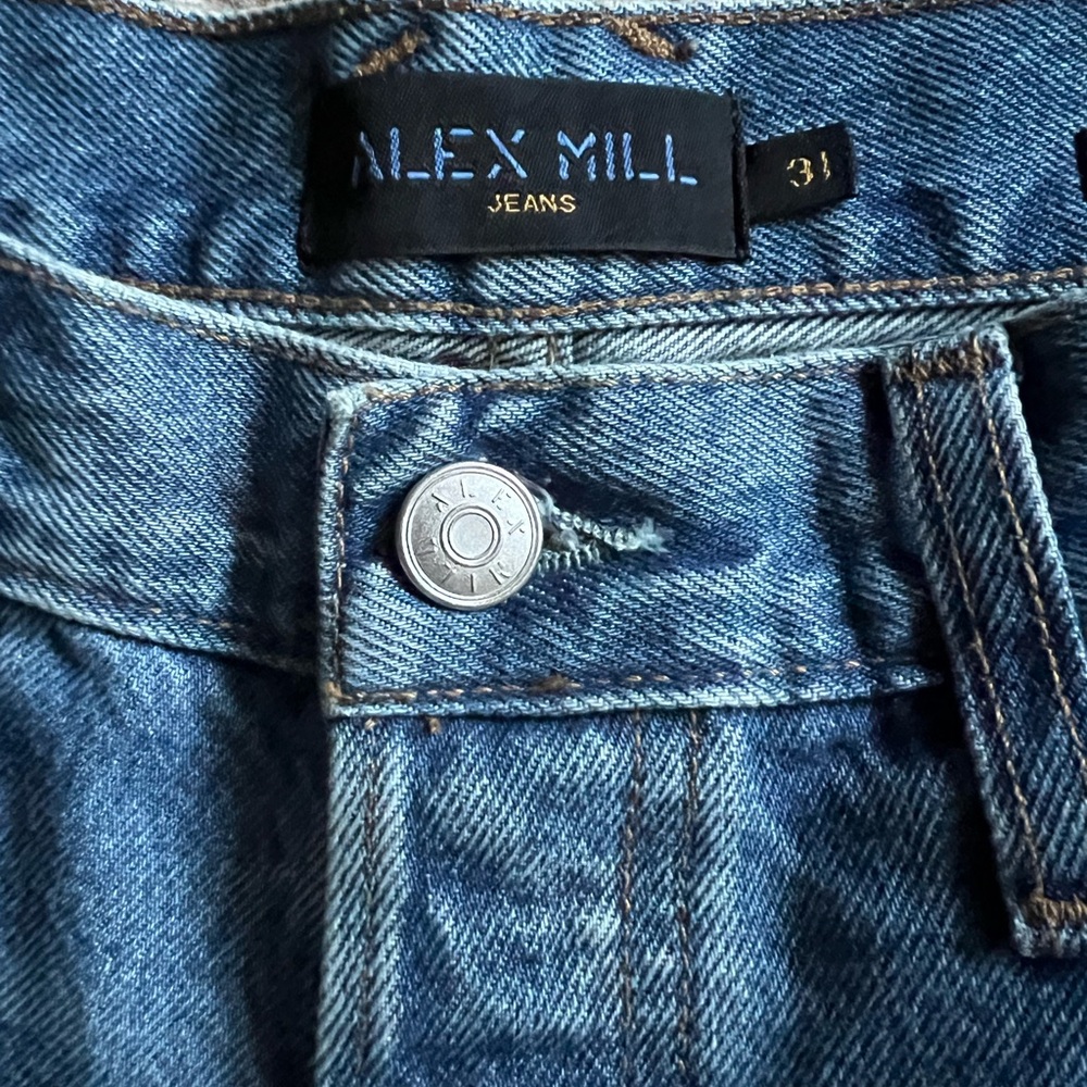 Alex Mill 31 straight jeans